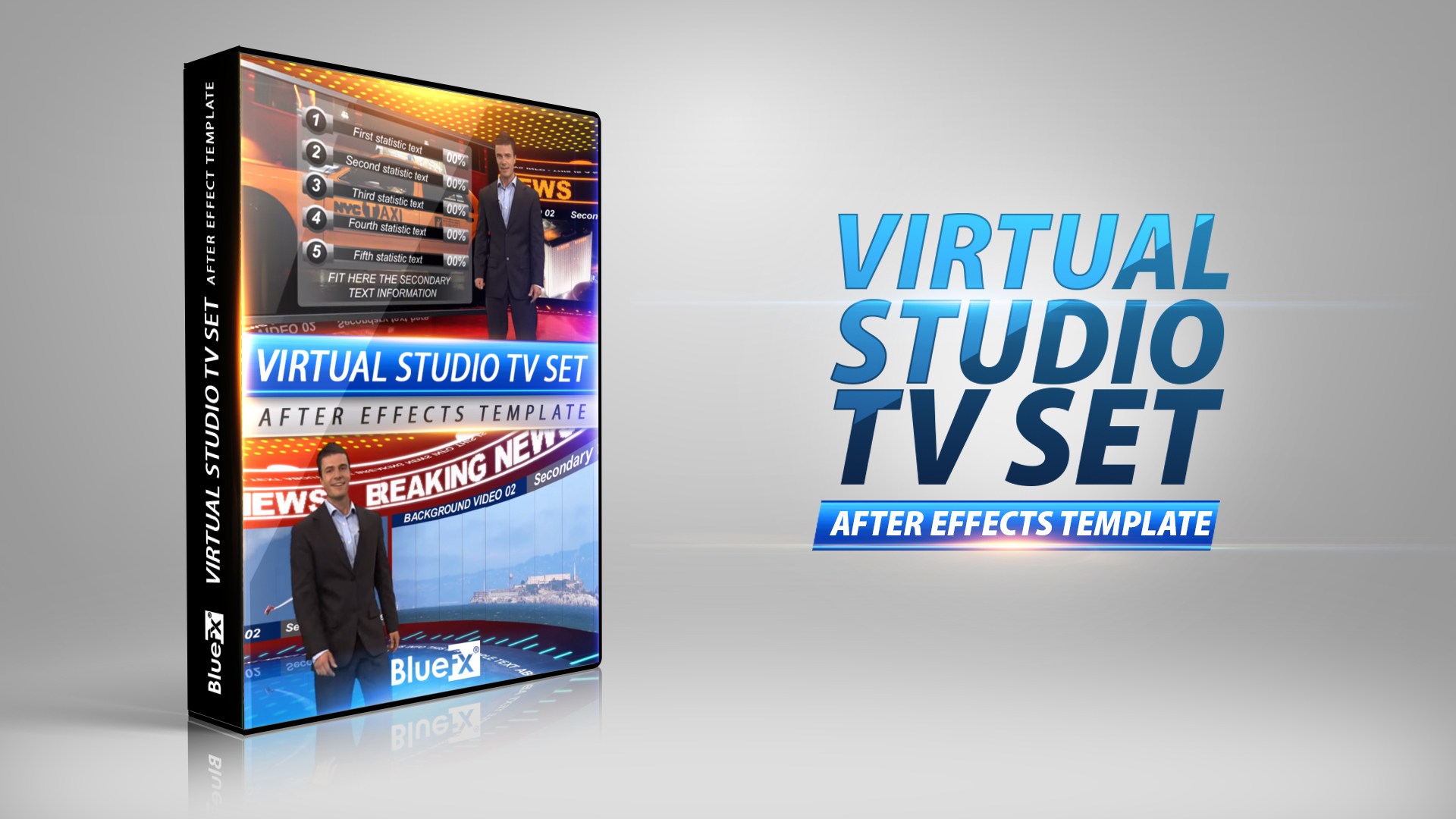 Virtual Studio TV Set