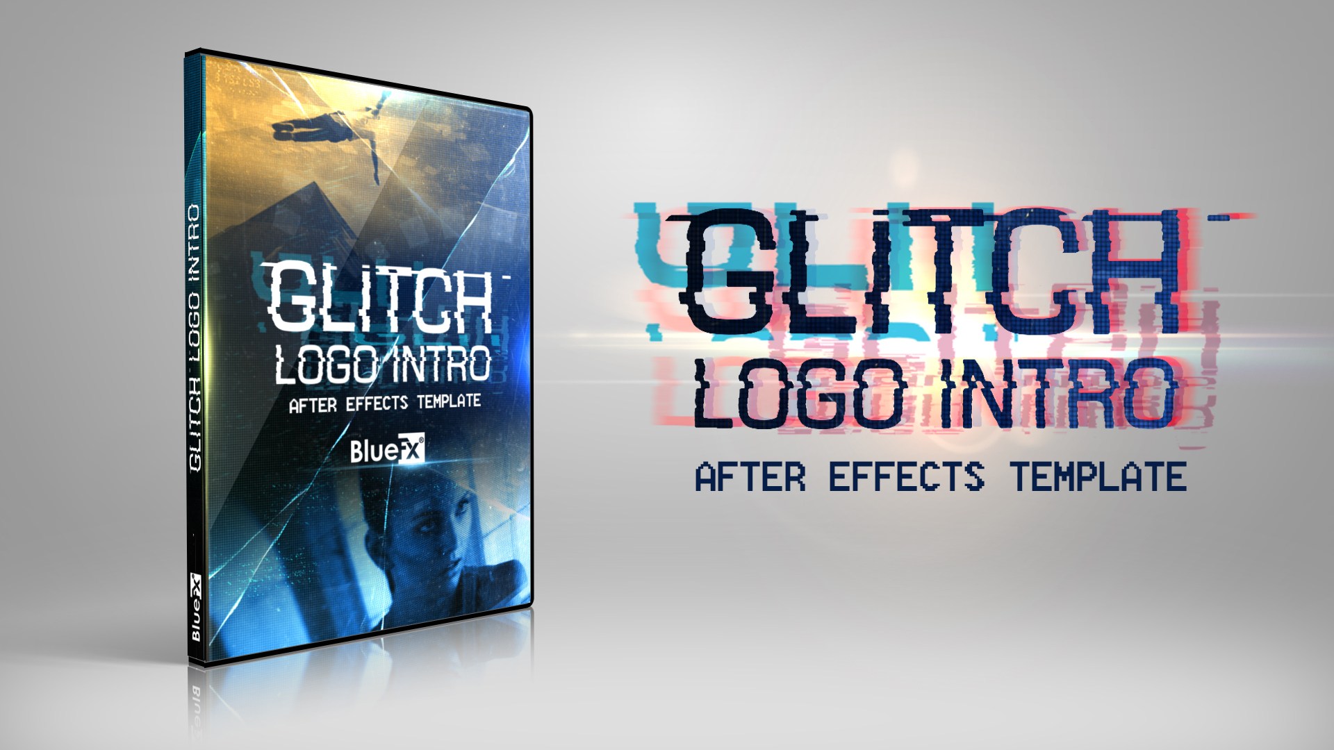 Glitch Intro Logo